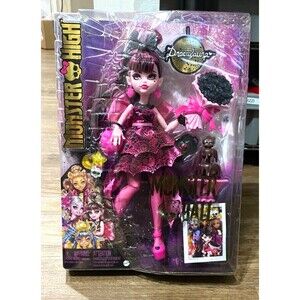 Monster High 2023 Draculaura Monster Ball Party Fashion Doll- Brand New!